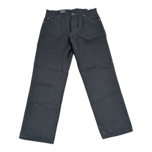 Dickies 38 x 32 Men's Black Work Jeans New Tags Irregular